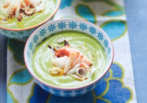 veloute d avocat au tourteau